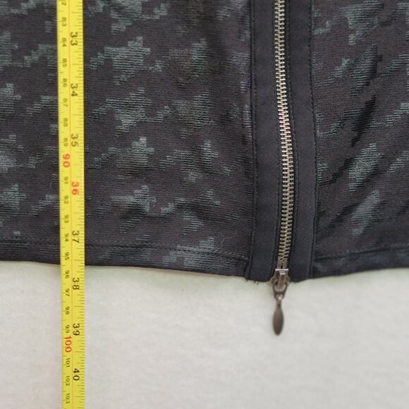 Robert Kitchen Womens Long Sleeve Houndstooth Dress Large Black Canada New - Picture 13 of 13